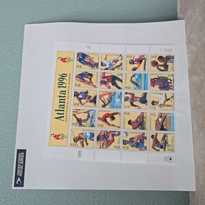 Atlanta 1996 Olympic Games Stamp Sheet